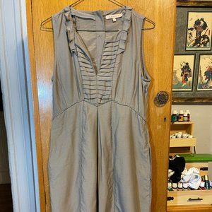 Sandro Sleeveless Ruffle Dress